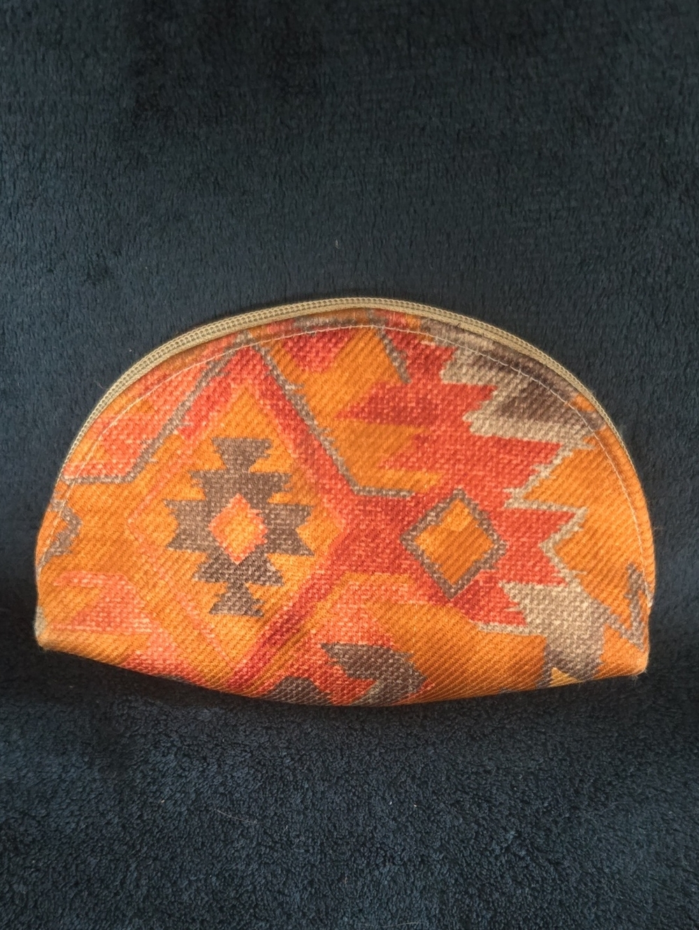 CONSUELA Vintage Original Cosmetic Pouch Southwestern Design